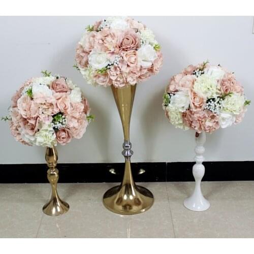SPR best style wedding table flower ball artificial arch flower wall 10pcs/lot wedding table centerpiece flore arrangement