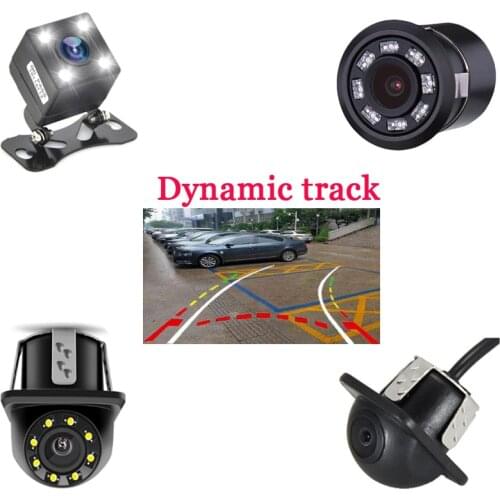 Better Night Vision Camera Intelligent Dynamic Trajectory Tracks Rear View Camera With Moving Guide Parking Line For car all