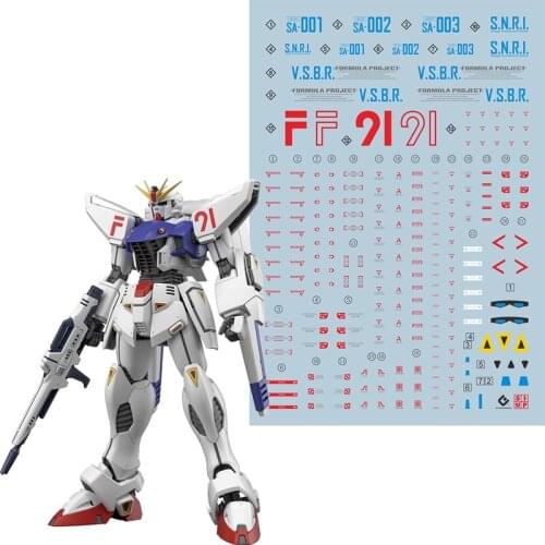 Gunpla MG F91 Water Sticker/Non-MB/Fluorescent/Water Sticker