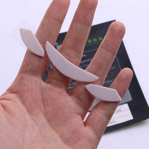 1Pack Mouse Feet Pedal for steelseries RIVAL 100 100S Mouse Replacement Mouse Feet Glides Curve Edge Mouse Feet Sticker