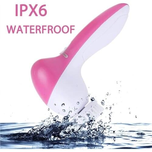 5 in 1 Face Cleansing Brush Silicone Facial Brush Deep Cleaning Pore Cleaner Face Massage Skin Care Waterproof Facial Brush