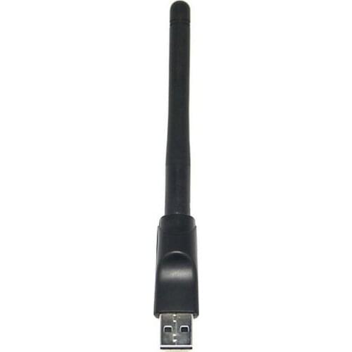 50pcs 150Mbps Wireless USB WiFi Adapter 2.4GHz WLAN Network Card USB WiFi Receiver 2DB Wifi Antenna