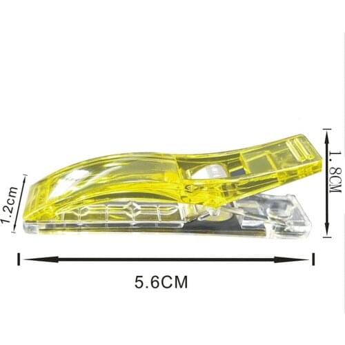 6PCS Edge Clip Quilt Quilting Clip DIY Crafts Plastic Clips Multicolor Patchwork Sewing Decoration Clamp Cothes Clip