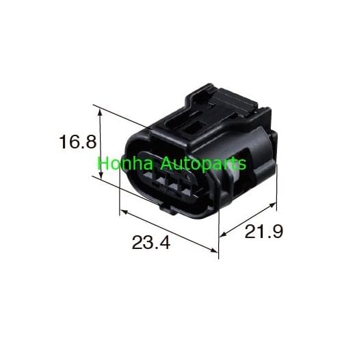 Free shipping 4 pin female car connector sensor connector electric wiring harness cable connector 6189-7401