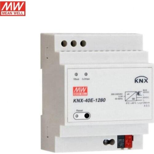 MEAN WELL KNX-40E-1280 1280mA KNX Power supply 38.4W with integrated choke