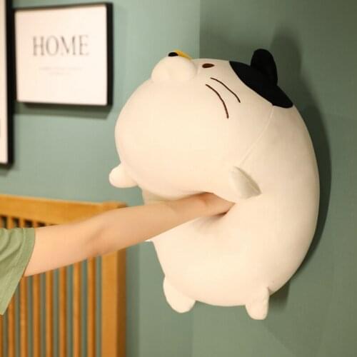 35-60cm Cute Cats Plush Toys Soft Stuffed Animal Cat Doll Cartoon Sleep Pillow Sofa Cushion Room Decor Baby Kid Girl Lovely Gift
