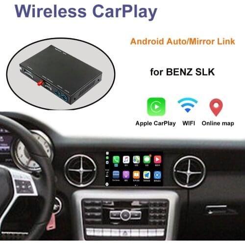 For Mercedes Benz SLK R172 2010-2018 Vito Viano, with Android Auto Mirror Link AirPlay Car Play Functions Wireless CarPlay