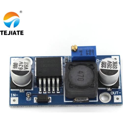 DC DC Buck Converter KIT Adjustable Power Supply DC-DC Step Down Adapter 3A LM2596HVS LM2596HV Step Down Power 4.5-50V To 3-40V