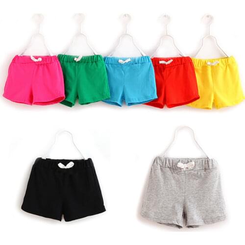 Summer Children Shorts Cotton Shorts For Boys Girls Brand Shorts Toddler Panties Kids Beach Short Sports Pants Baby Clothing