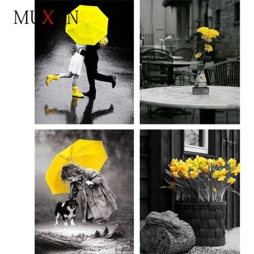 Muxun 5D Diamond Painting Full Square Scenery Diamond Embroidery Home Decoration New Arrival Diamond Art Gift Handmake Rp099