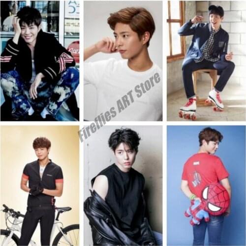Wall Art Canvas Painting Park Bo Gum Korean Movie Star Posters and Prints Home Decoration Pictures Wall Decor Room Decor