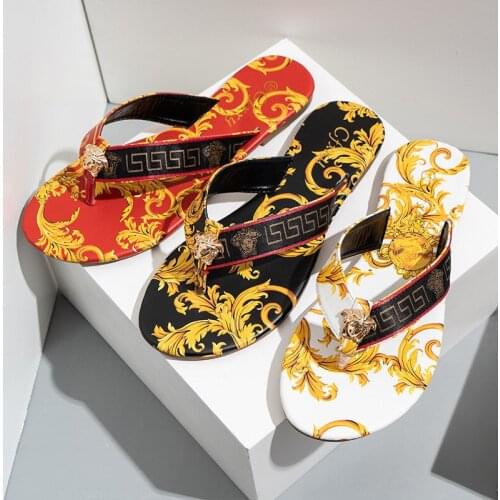 DDYZHY 2021 new fashion womens slippers printed flat flip flops flip flops flat bottom slippers women sandals slippers 37-42