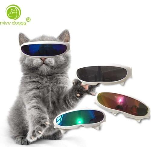 New Design Fashion Solid Color Pet Dog Sunglasses High Quality Durable Plastic Glasses for Small Dogs Travel Pet Accessories 10E