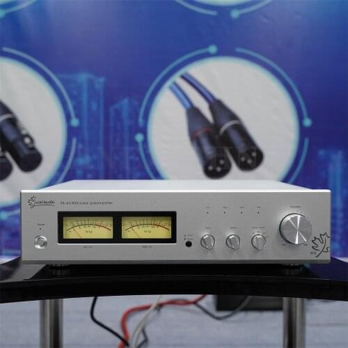 PA03 MKII Balanced Tube Preamplifier with 6911 Tube Hi-Fi Class A Study XLR ARC LS22 Z11 EI86 Transformer Tube Preamp