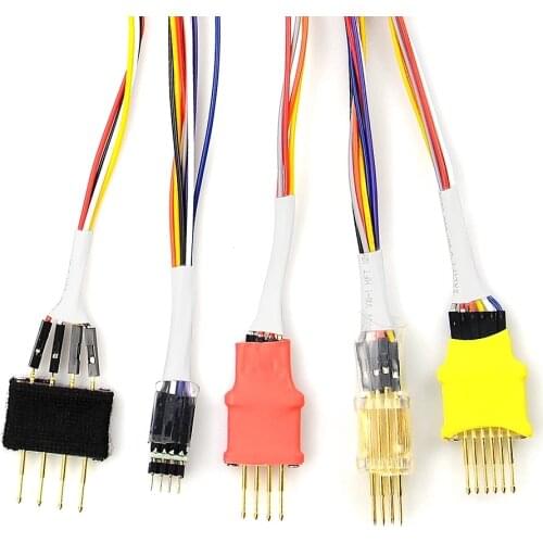 Porfessional Probes Adapters For in-circuit ECU Work With iProg+ Programmer/Xprog SOP8/DIP8/3.0mm/2.54mm/3.0mm 5 Probes