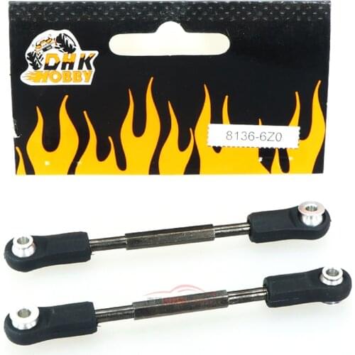 RC Car Parts 1/8 1/10 8136-6Z0 DHK Hobby Steering Tie Rod 8384 8382 8135 Remote Control Model Cars Truck Genuine Accessories