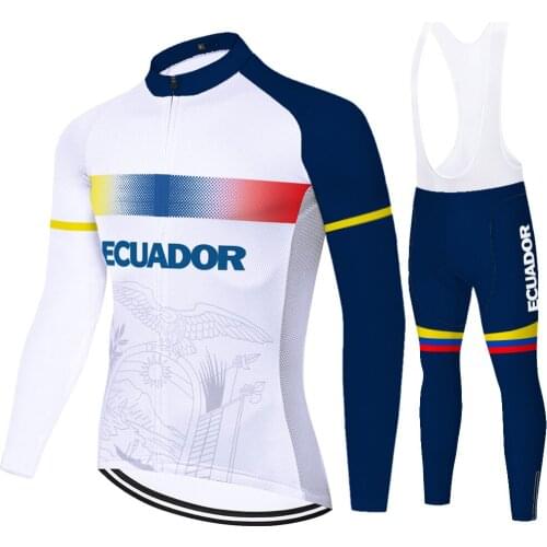 2021 Ecuador Summer Spring Roupa Ciclismo Masculino Traje Ciclismo Hombre Cycling Jersey Cycling Maillot Ciclismo Hombre