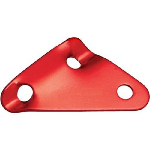 Outdoor small triangular aluminum alloy umbrella rope buckle tent roof drawing accessories wind thickened