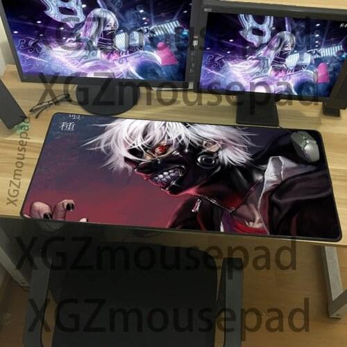 XGZ Exquisite anime mouse pad Ghoul series table mat high quality rubber non-slip computer office keyboard mat