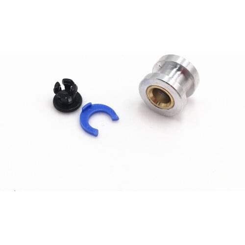 1pcs Aluminum alloy Bowden extruder 1.75MM adapter 1.75MM Connector for TItan Extruder BMG Extruder dual drive extruder