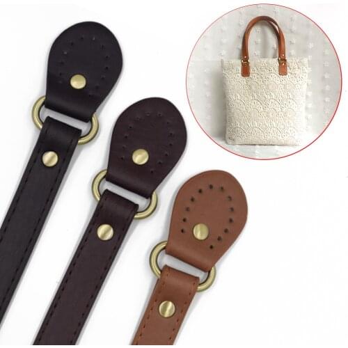 Bag handles,replacement handbag purse straps accessories,genuine cowhide leather bag handle strap