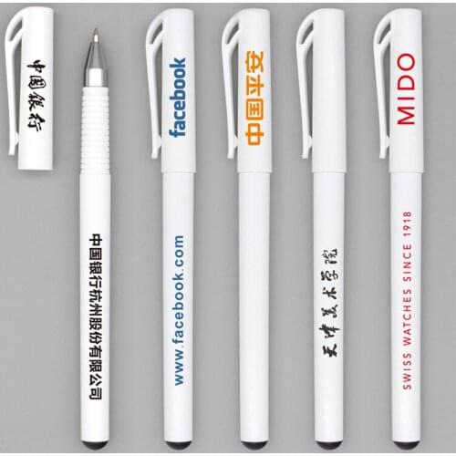 500pcs/set Advertisement Neutral Pen Custom Logo Printing High Automobile Company Promotional Logo Pen Custom Printing
