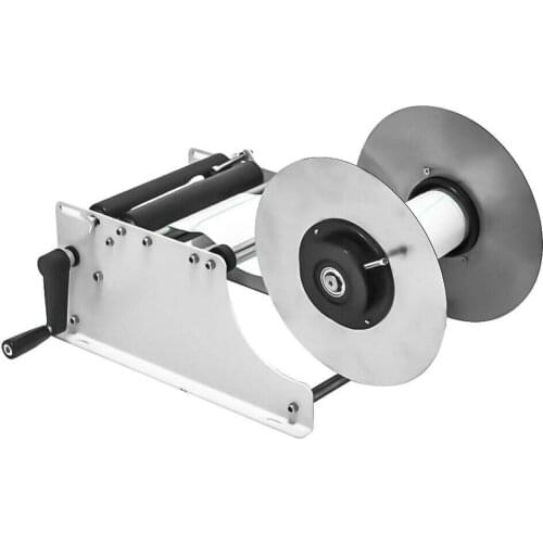 MT-30 Manual Round Bottle Labeling Machine Plastic Glass Bottle Metal Bottle Labeler Applicator