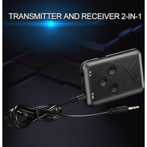 Bluetooth Transmitter Receiver 2-in-1 3.5mm Bluetooth 5.0 Audio Receive Transmitter