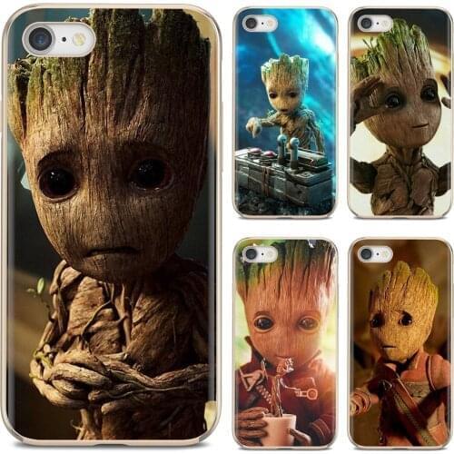 For Samsung Galaxy A9 A8 Star Lite A3 A5 A7 A6 Plus 2018 2015 2016 2017 Silicone Phone Cover Guardians-Groot-Marvel