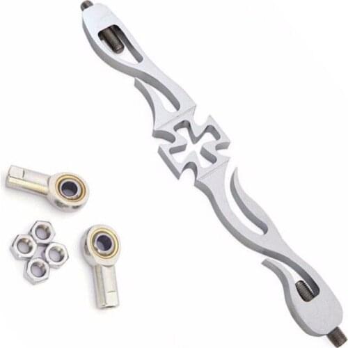 CHROME CROSS Shift Linkage For Harley Softail Dyna Glide Touring Rod FLT Motor