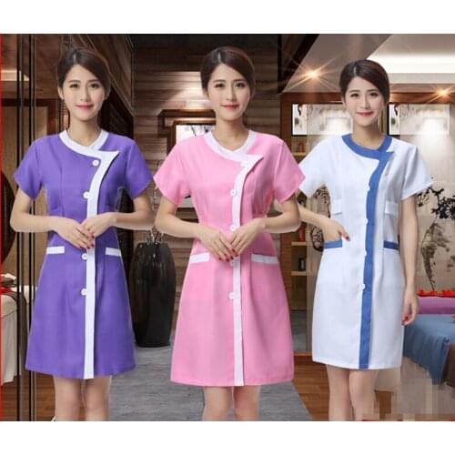 Beautician overalls autumn and winter clothing beauty salon overalls nurse clothing beautician clothing new dress