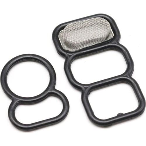 2PCS Upper & Lower Spool Valve VTEC Solenoid Gasket for Honda Accord for Acura CL OEM # 15825-P0A-015 36172-P0A-005 917-170