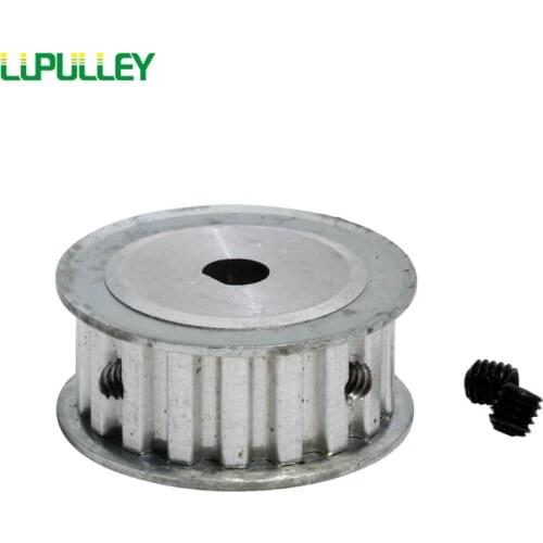 LUPULLEY XL 20T D Shape Bore Timing Pulley Bore Dia.: 5x4.5/6x5/6x5.5/8x7/8x7.5/10x9mm Width 11mm XL 20T Pulleys Laser Machine