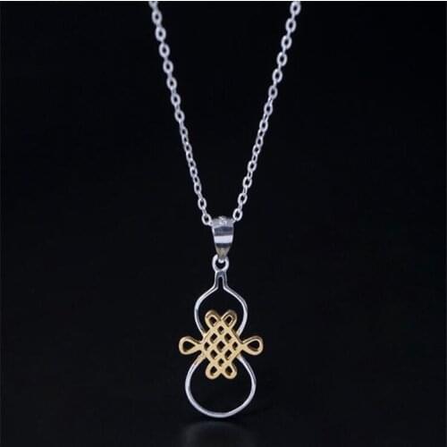 2020 New Hot GeometricPendant Necklaces for Women Gold Color Chain Necklace Short Paragraph Clavicular chain