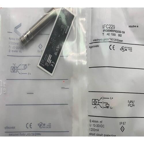 2PCS IFC207 IFC229 IFC235 IFC206 IFC209 IFC239 IFC243 IFM New High Quality proximity switch