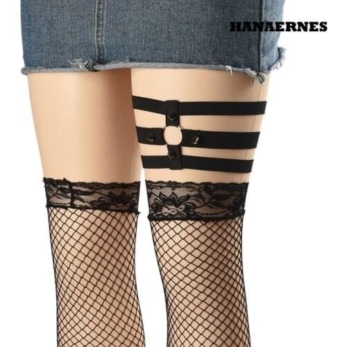 Women Leg Decoration Harness Women Sexy Elastic Garter BeltBelt Female lady Lingerie Bondage Garters Femme Night Club Gift