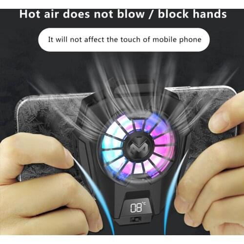Back Clip Semiconductor Cooling Origin Cell Phone Cooler Portable Mobile Phone Radiator Cooler Liquid Cooling Fan Temperature