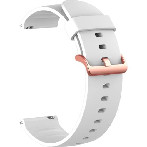 22MM Strap For Xiaomi Color Watch Silicone Wrist Band Fashion Sport Adjustable Strap For Huawei Watch GT/GT2 46mm Watchbands