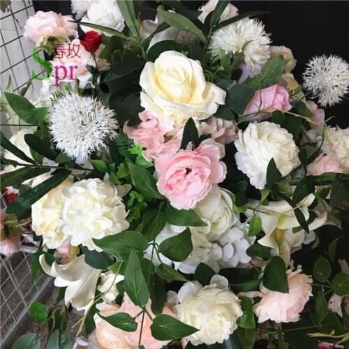 SPR 10pcs/lot Artifical flower ball centerpiecce decoration hanging flower balls wedding