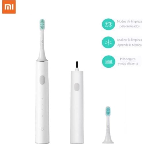 XIAOMI MIJIA T500 Sonic Electric Toothbrush Ultrasonic Whitening Teeth Vibrator Wireless Oral Hygiene Clean Smart Mi Home Brush
