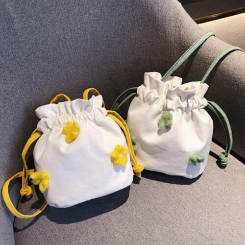 Women Canvas Handbag Small Floral Shoulder Bag Lady Cross Body Bags Tote Casual Messenger Satchel Purse Bolsa