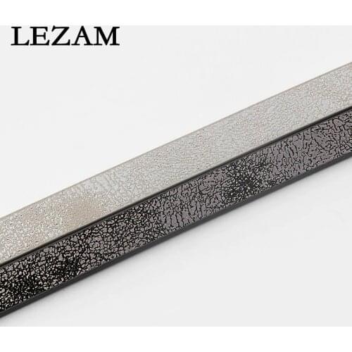 1 Meter Bright Color Faux Leather Cord for 10mm Flat Leather Cord Bracelet Making Bracelet Production jewelry Accessories