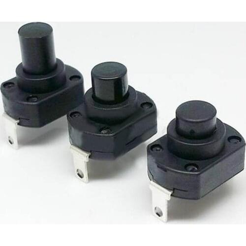 10pcs switch flashlight switches self locking push button micro power buttons key 3A/6A/10A wholesale price