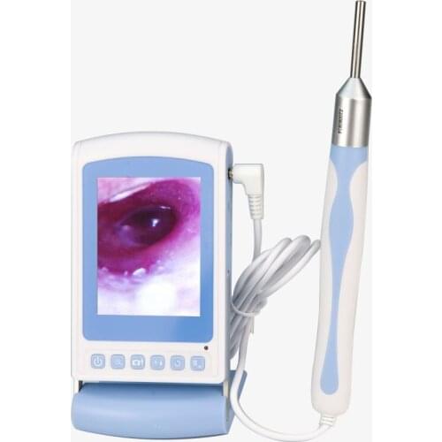 3.9 mm USB Otoscope Endoscope Digital Microscope Ear Nose Throat Detector Endoscope 3 Inch LCD Display 4 LED Lighted Magnifier