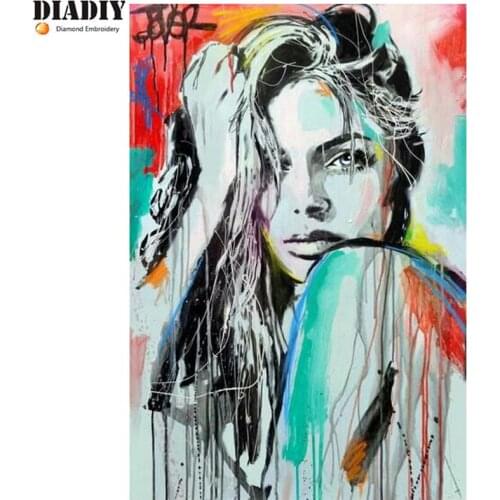 5D Diy Diamond Embroidery Non-mainstream beau Diamond Painting Cross Stitch Full Square&round Drill Rhinestone Mosaic Home Decor