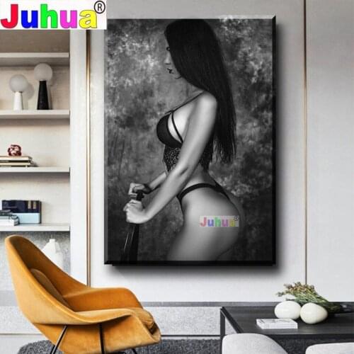 New Diamond Painting Full square/Round Drill "Sexy Woman" Embroidery Picture Of Rhinestones Mosaic Diamond Diy Set Portrait