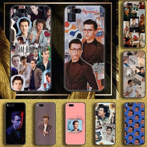 Tom Holland Phone case For Xiaomi Mi Max Note 3 A2 A3 8 9 9T 10 Lite Pro Ultra black silicone coque soft Etui trend prime pretty