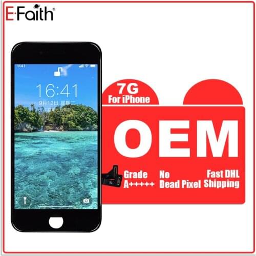 EFaith High Quality 50PCS/lot OEM For iPhone 7P LCD Display for iPhone 7+ Screen 7 Plus with Touch Screen Replacement Digitizer