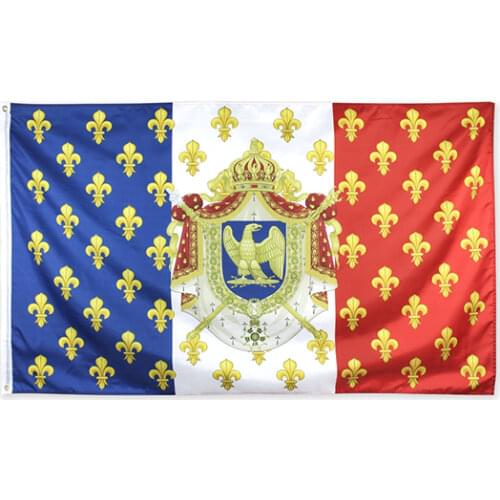 Jemony 90x150cm Royal Standard Napoleon France FRA fr Flag