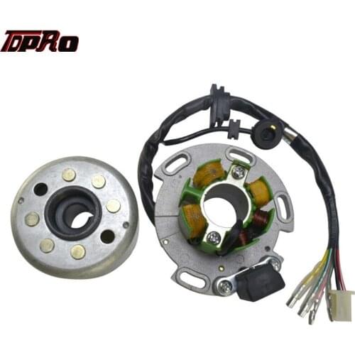 TDPRO Motorcycle Performance Racing Magneto Stator Rotor Kit For Lifan 125cc 138cc 140cc 150cc 4 Stroke Super Bike Atv Scooter